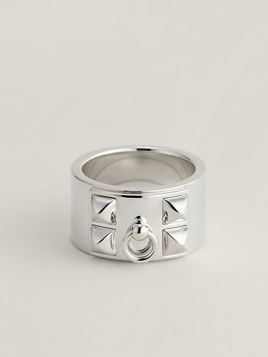 Hermes Jewelry - Hermès Collier de Chien silver ring size 56 (7.5)